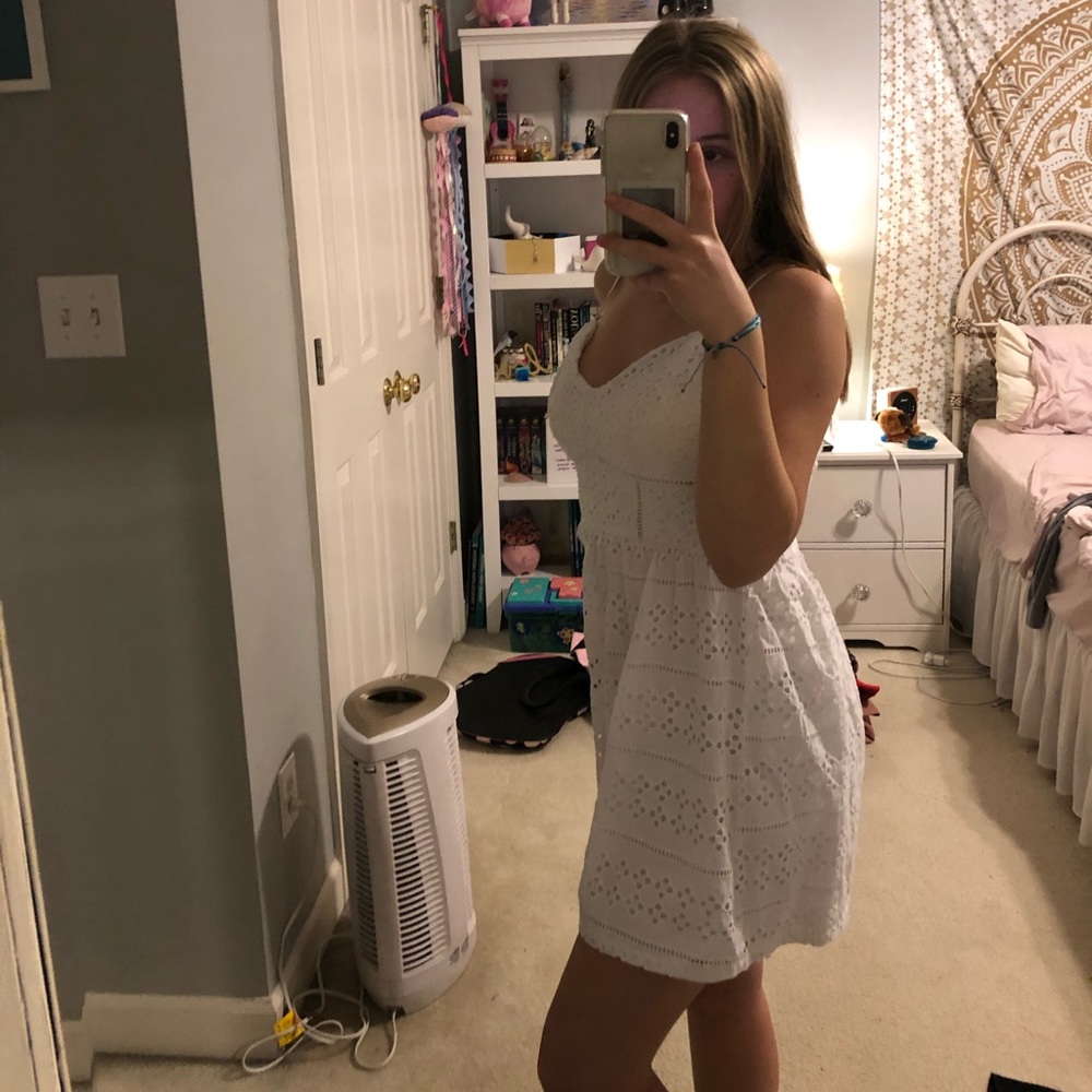Trixxi white dress